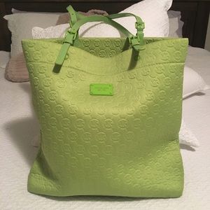 Michael Kors green purse